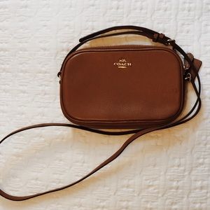 Coach Double Zipper Small Crossbody Clutch